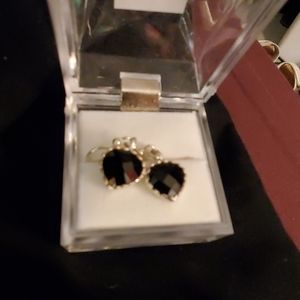 Gorgeous 925 sterling s earrings with cute stone